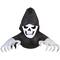 2.3ft. Airblown® Window Creeper Inflatable Halloween Friendly Reaper